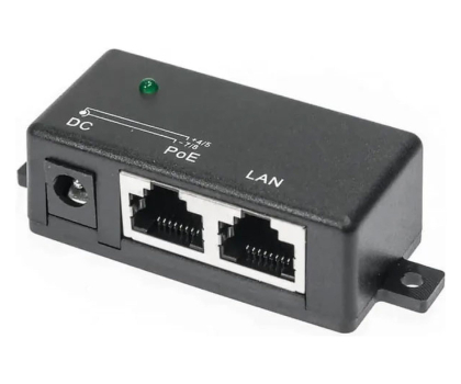 Akcesoria sieciowe ExtraLink 1 Portowy PoE Injector 1x 100Mb/s RJ45, Kostka